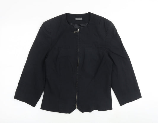 Womens UK Size 10 Definitions Black Jacket