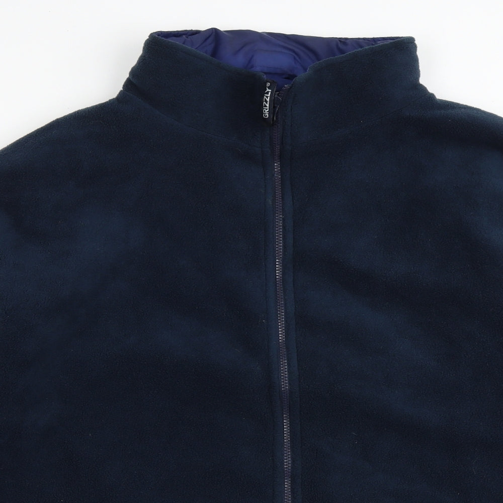 Mens UK Size 2XS Grizzly Blue Jacket