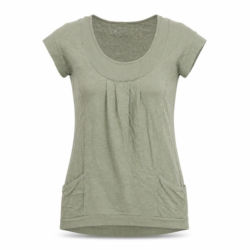 Womens UK Size S NEXT Green Tunic T-Shirt