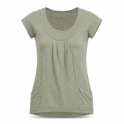 Womens UK Size S NEXT Green Tunic T-Shirt