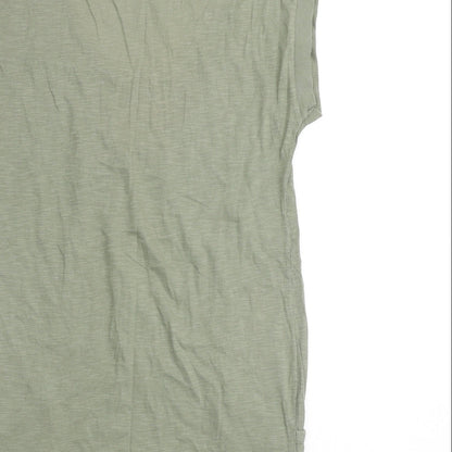 Womens UK Size S NEXT Green Tunic T-Shirt