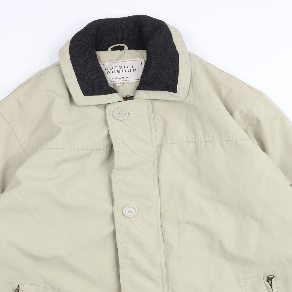 Mens UK Size M Hutson Harbour Beige Jacket