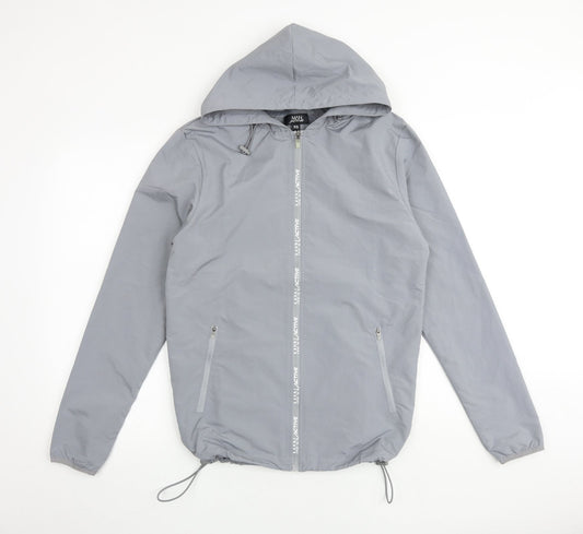 Mens UK Size XS BOOHOO MAN Grey Jacket