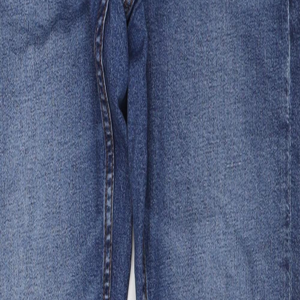 Mens UK Size 30 in Pull&Bear Slim Fit Straight Blue Jeans