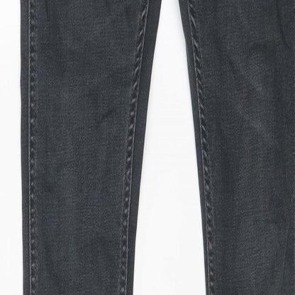 Mens UK Size 30 in Topman Regular Fit Skinny Blue Jeans
