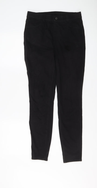 Uniqlo Womens Black Cotton Jegging Jeans Size 28 in L28 in Regular