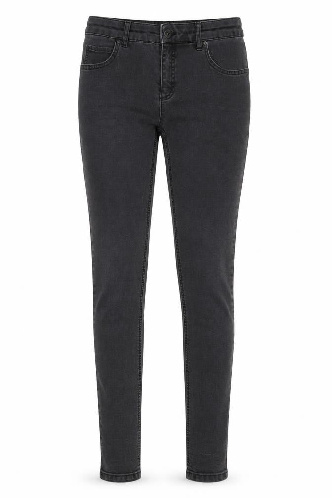 Womens UK Size 10 Oui Regular Fit Skinny Grey Jeans