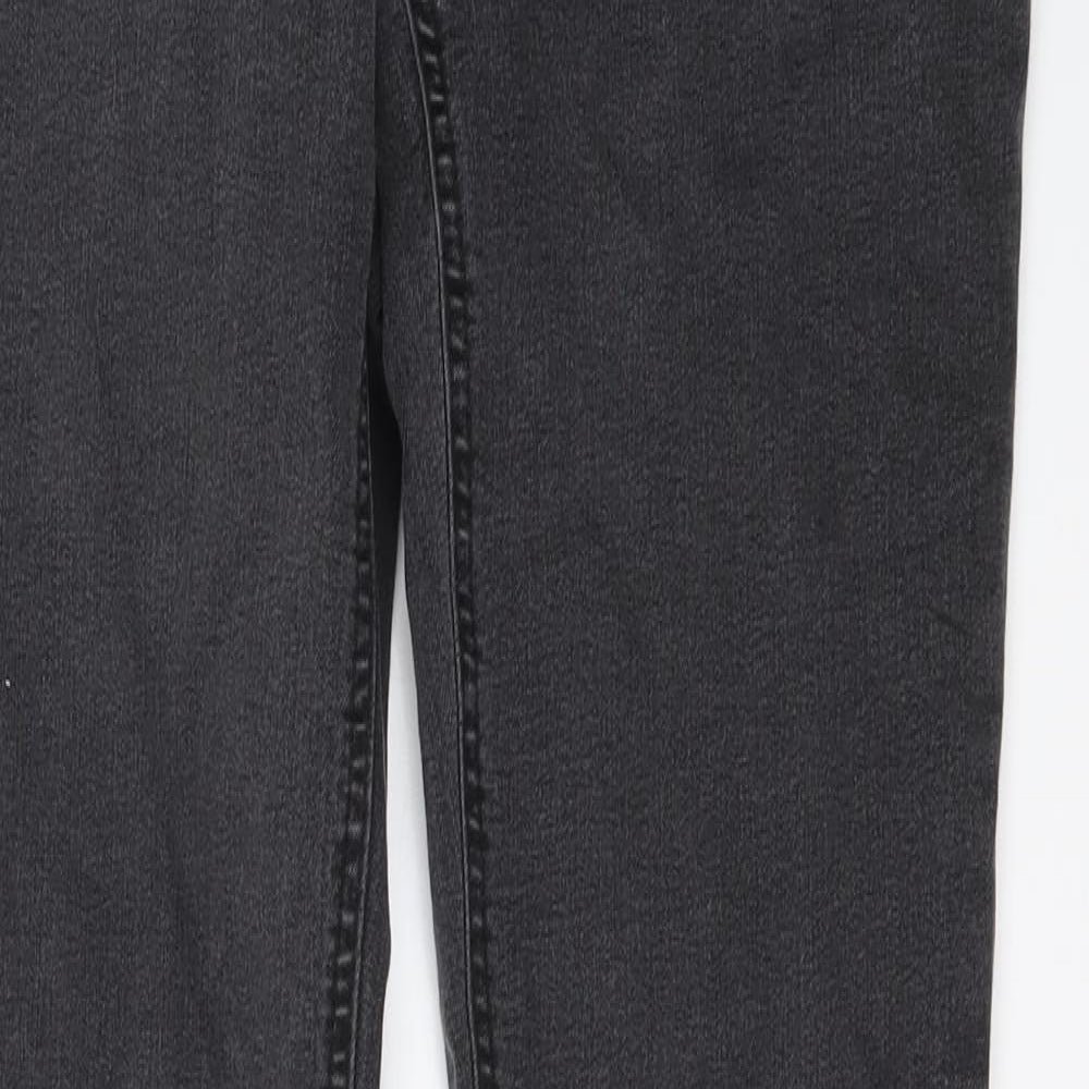 Womens UK Size 10 Oui Regular Fit Skinny Grey Jeans