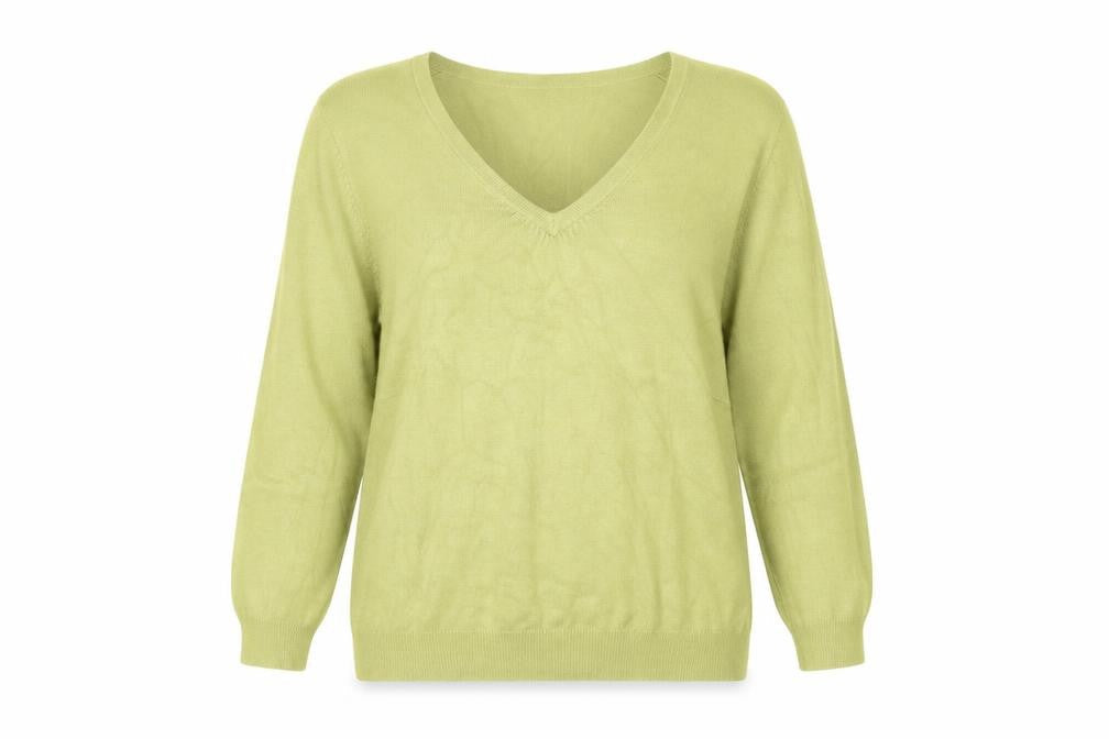 Womens UK Size 10 Marks and Spencer Green Pullover Jumper