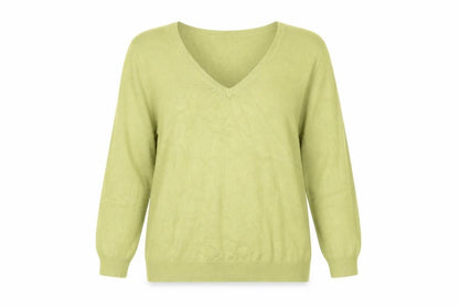 Womens UK Size 10 Marks and Spencer Green Pullover Jumper