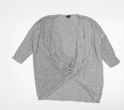 Womens UK Size 10 River Island Grey Pullover Jumper
