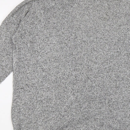 Womens UK Size 10 River Island Grey Pullover Jumper