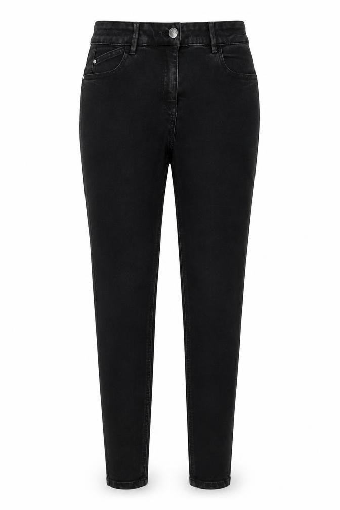 Womens UK Size 12 Authentic Regular Fit Skinny Black Jeans