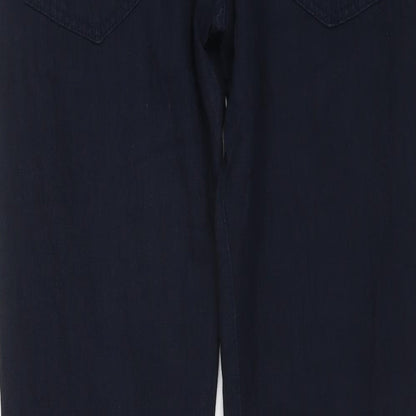 Esprit Mens Blue Cotton Straight Jeans Size 30 in L32 in Regular Button