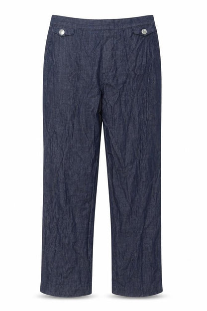 Classics Womens Blue Cotton Straight Jeans Size 30 in Regular