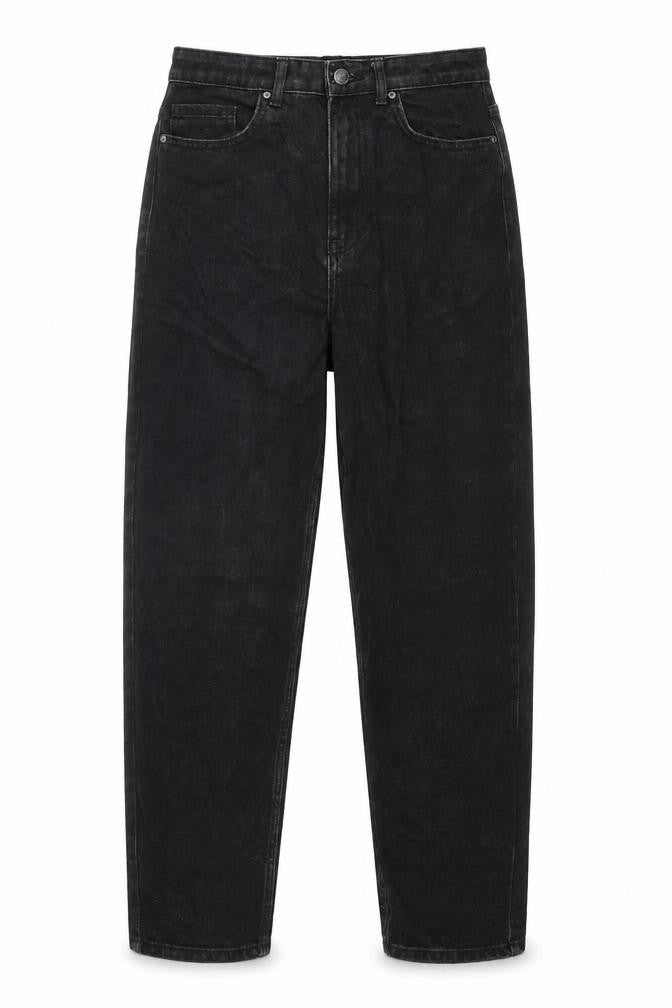 Womens UK Size 28 in Only Regular Fit Mom Black Jeans