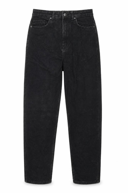 Womens UK Size 28 in Only Regular Fit Mom Black Jeans