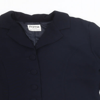 Womens UK Size 14 Prima Blue Jacket
