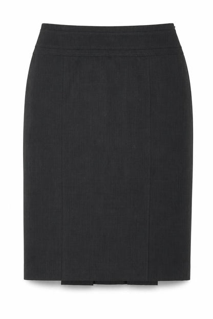 Debenhams Womens Grey Polyester A-Line Skirt Size 12 Zip