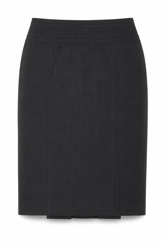 Debenhams Womens Grey Polyester A-Line Skirt Size 12 Zip