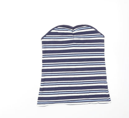 Womens UK Size 12 NEXT Blue Basic Tank