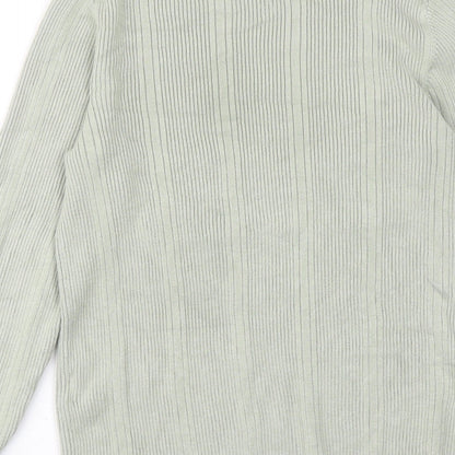 Womens UK Size 12 Marks and Spencer Green Pullover Jumper