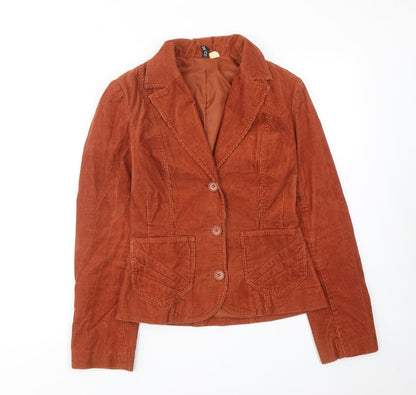 Womens UK Size 10 H&M Brown Jacket