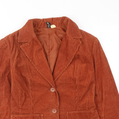 Womens UK Size 10 H&M Brown Jacket