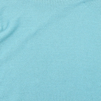 Simply Stockshop Womens Blue Round Neck Acrylic Pullover Jumper Size L - Size L-XL