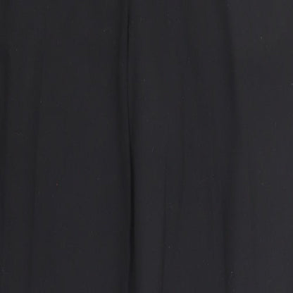 Womens UK Size 10 Marks and Spencer Regular Fit Dress Pants Black Trousers