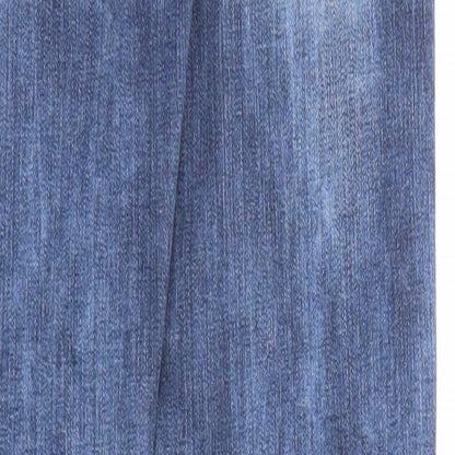 Denim & Co. Womens Blue Cotton Skinny Jeans Size 6 Regular Zip