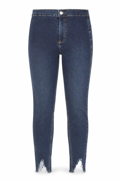 Womens UK Size 26 in Topshop Regular Fit Skinny Blue Jeans