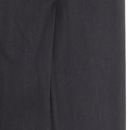 Denim & Co. Womens Black Cotton Skinny Jeans Size 8 Regular Zip - Waist 22 inches