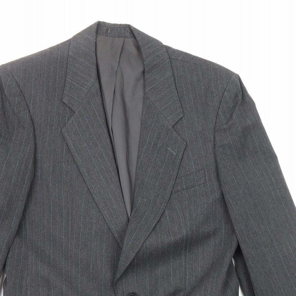 Mens UK Size 36 Classic Regular Grey Suit Jacket