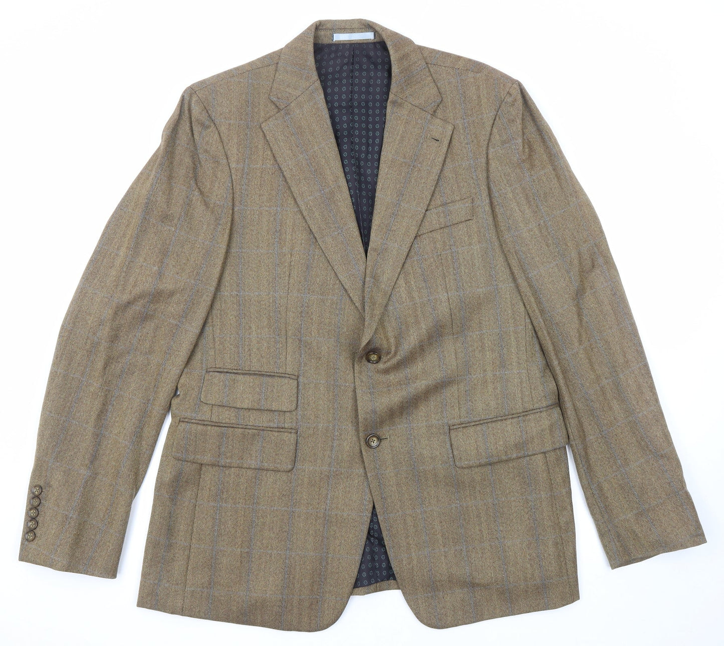 Mens UK Size 42 NEXT Regular Brown Suit Jacket