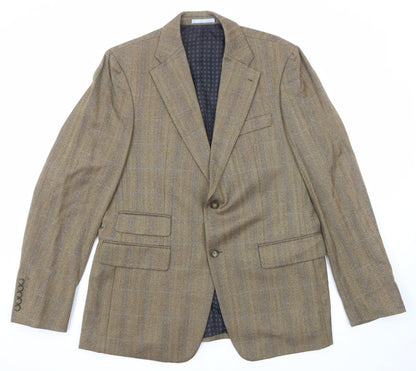 Mens UK Size 42 NEXT Regular Brown Suit Jacket