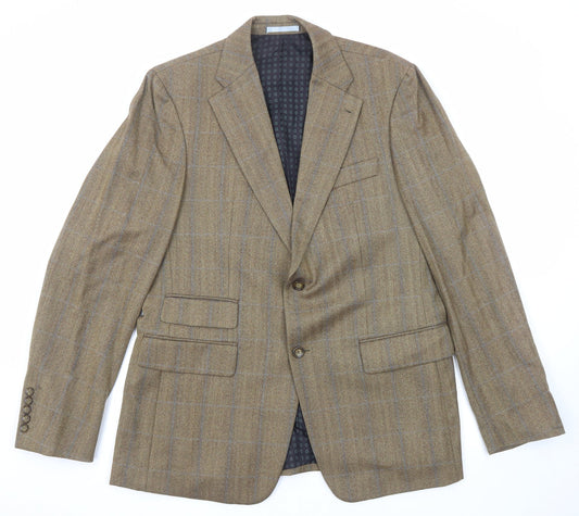 Mens UK Size 42 NEXT Regular Brown Suit Jacket
