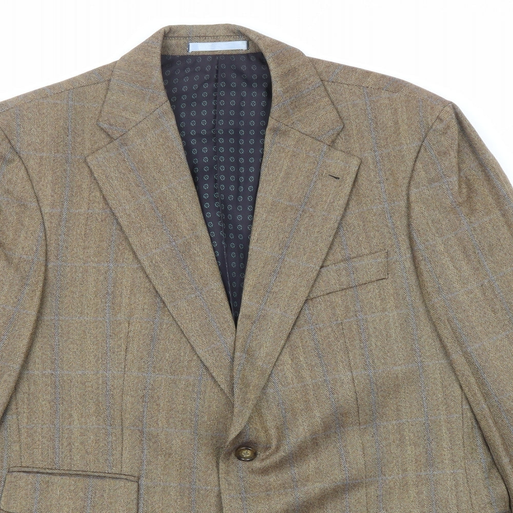 Mens UK Size 42 NEXT Regular Brown Suit Jacket