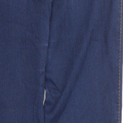 Womens UK Size 4 Denim & Co. Regular Fit Jegging Blue Jeans