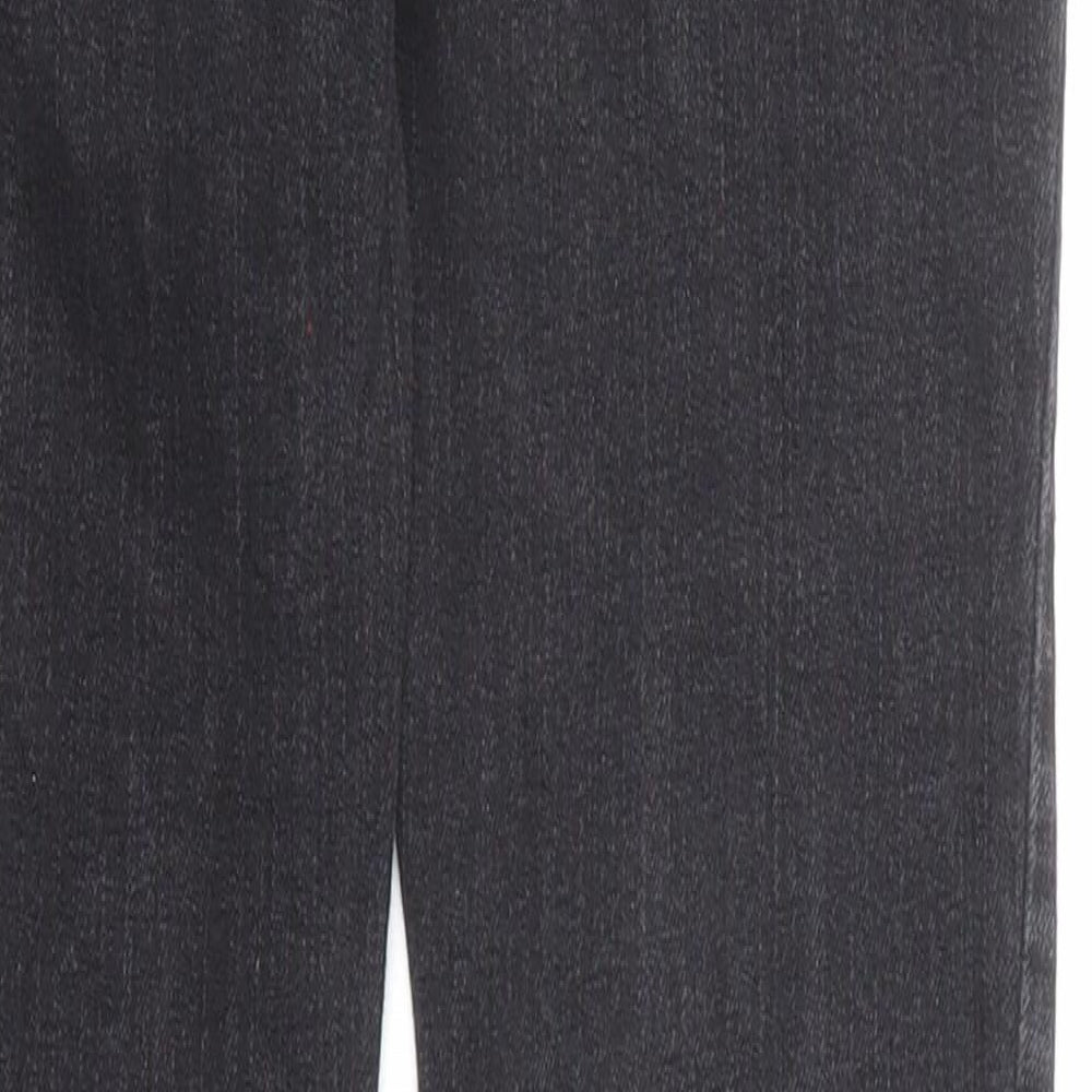 Boom Boom Jeans Womens Black Cotton Skinny Jeans Size 24 in Regular Zip