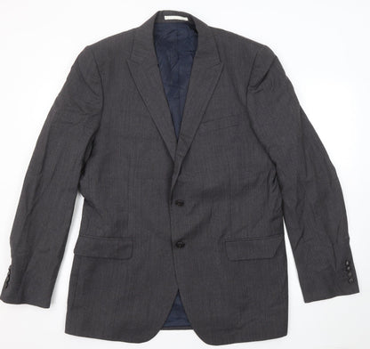 Mens UK Size 42 Marks and Spencer Regular Grey Suit Jacket