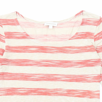 Womens UK Size S Monsoon Red Basic Blouse