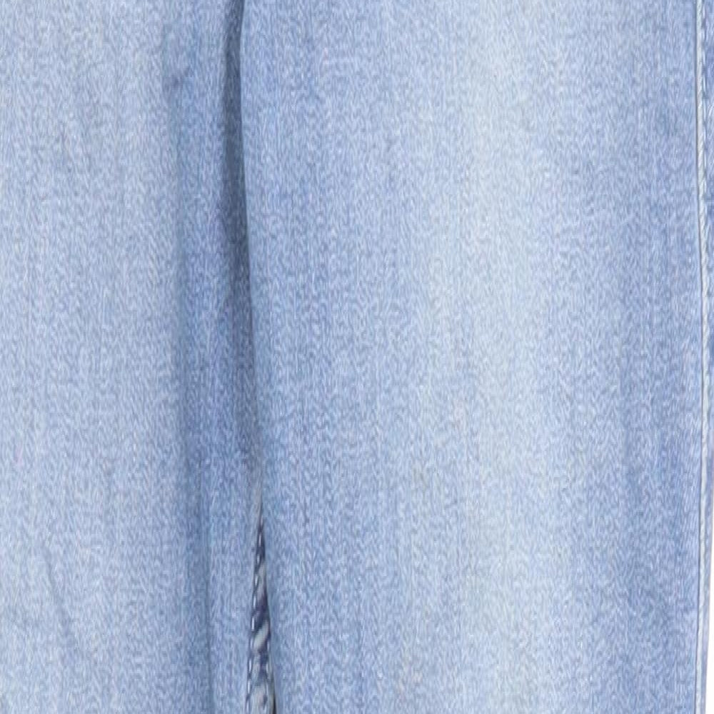 Hollister Womens Blue Cotton Skinny Jeans Size 27 in L28 in Regular Zip