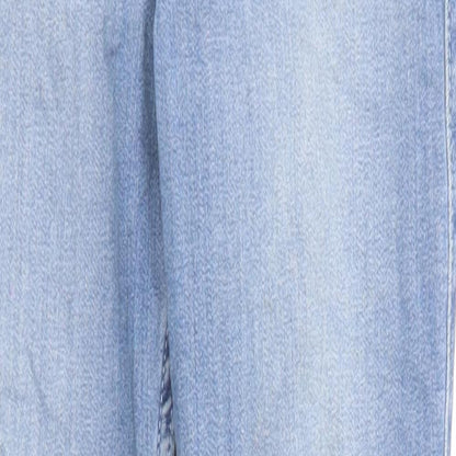 Hollister Womens Blue Cotton Skinny Jeans Size 27 in L28 in Regular Zip