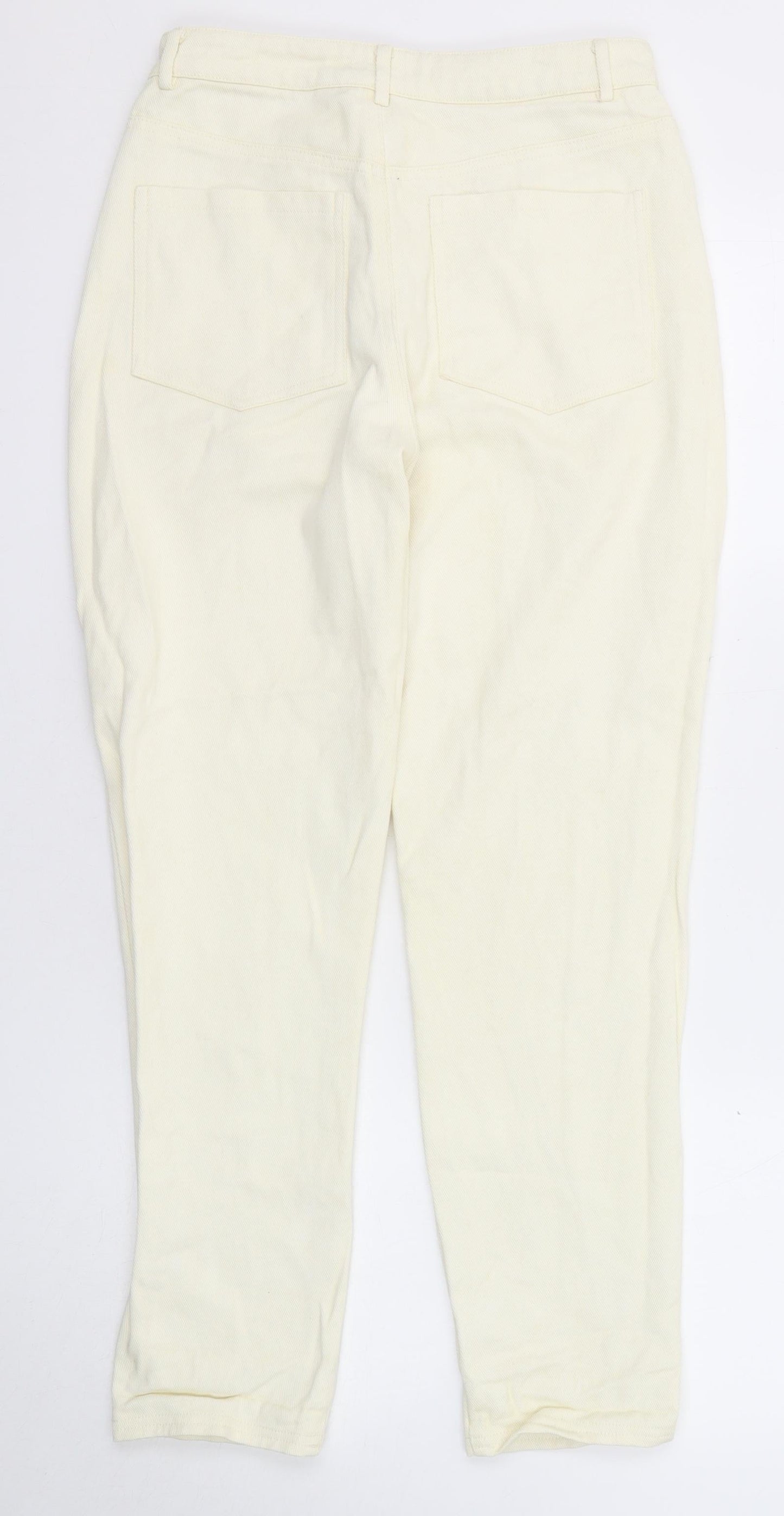 Daisy Street Womens Yellow Cotton Skinny Jeans Size 6 Regular Zip