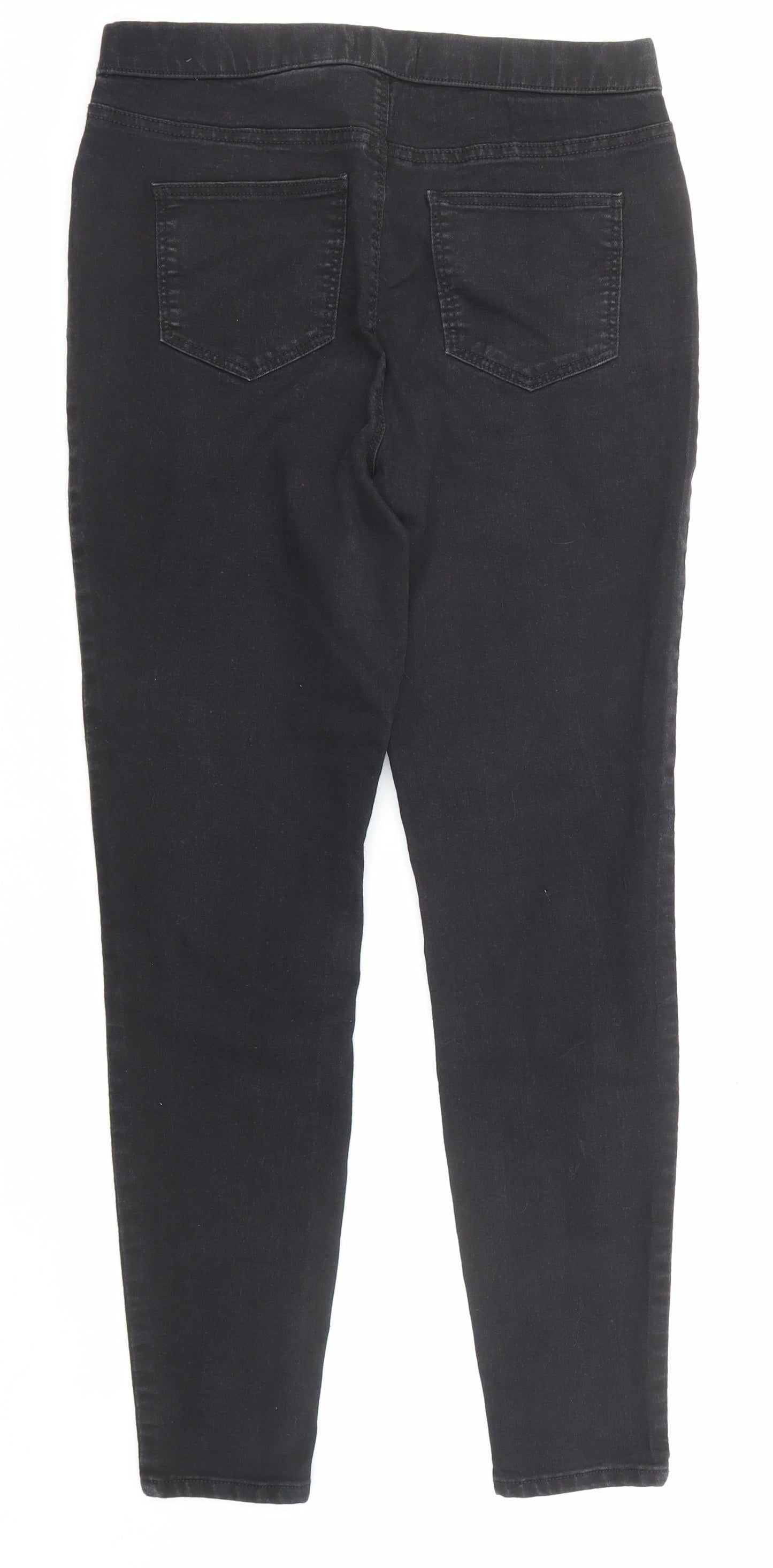 /Denim Womens Black Cotton Skinny Jeans Size 10 Regular