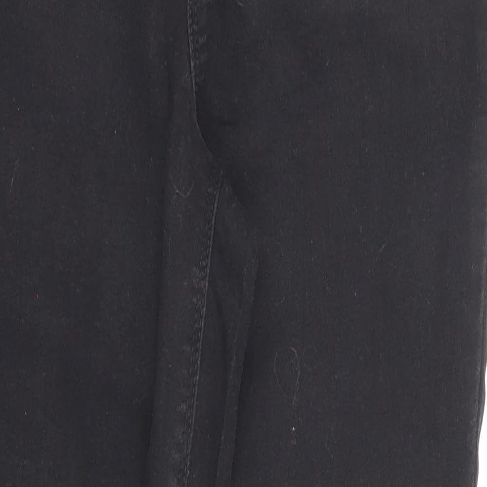 /Denim Womens Black Cotton Jegging Jeans Size 10 Regular