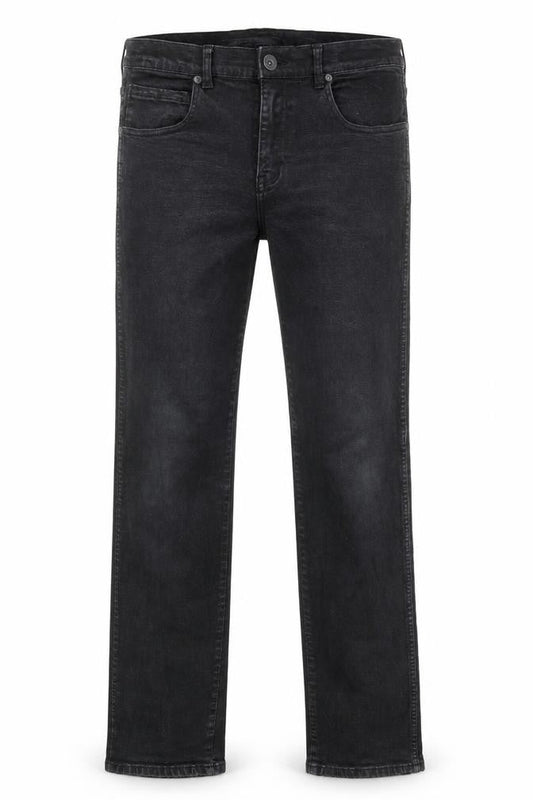 Mens UK Size 31 in Dr. Denim Regular Fit Straight Black Jeans