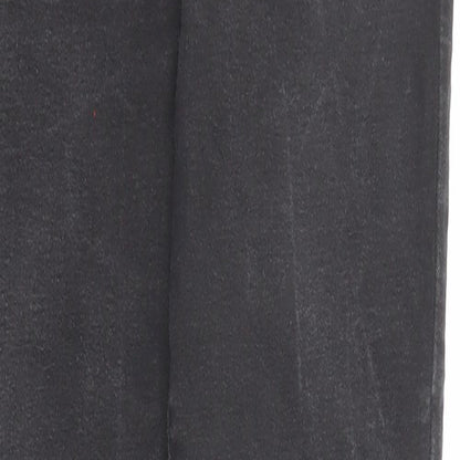 Denim & Co. Womens Black Cotton Skinny Jeans Size 8 Regular Zip