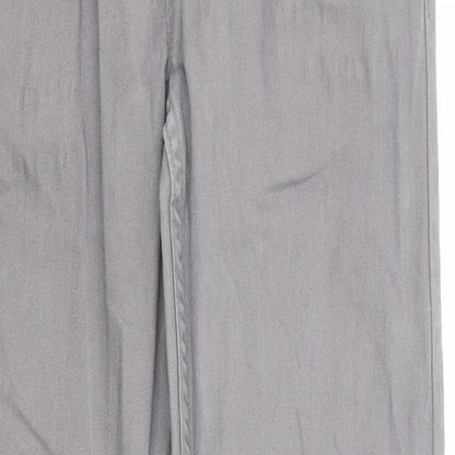 Denim & Co. Mens Grey Cotton Skinny Jeans Size 30 in L30 in Regular Zip